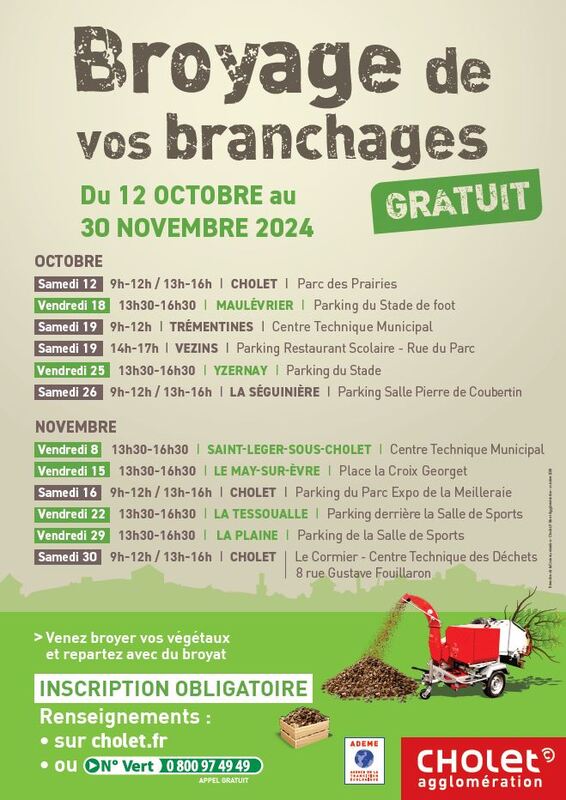 Broyage de vos branches