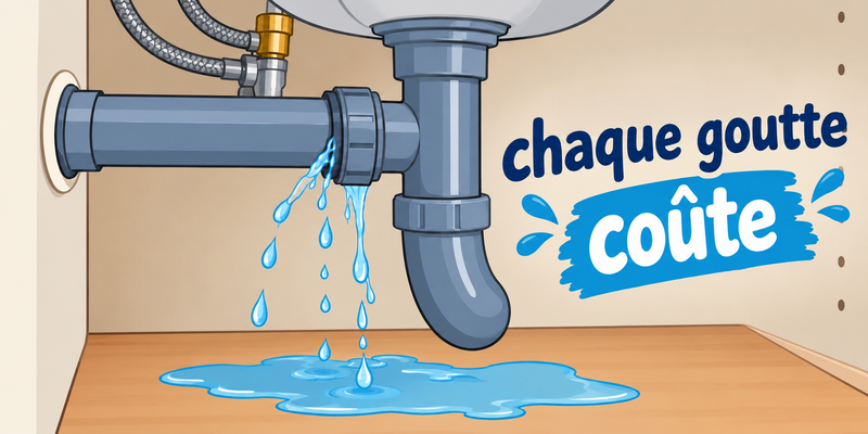 Alerte fuite d’eau